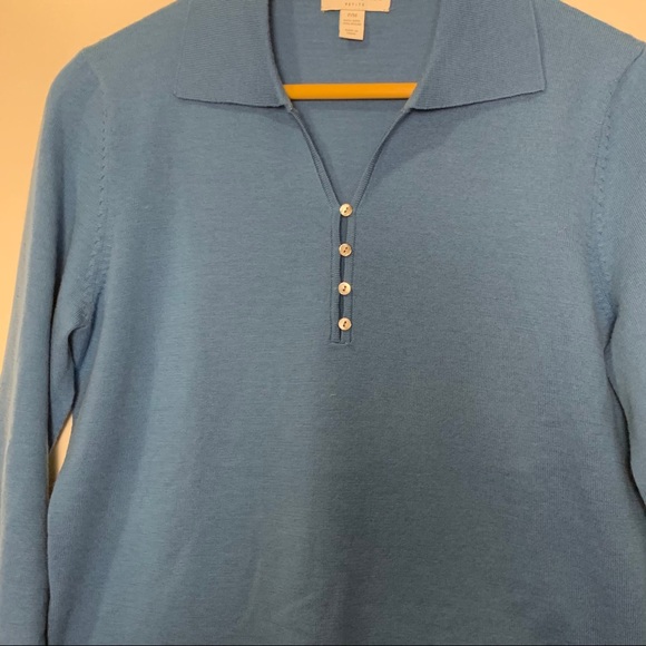 SOLD Vintage wool blend button down - Picture 3 of 6